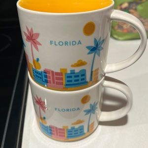 Starbucks Florida mugs
